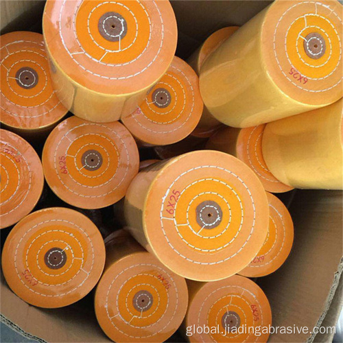 Polishing Wheel Cotton 10*60 polishing wheel cotton stitch buffing disc customized Supplier